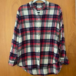 Madewell Plaid flannel
